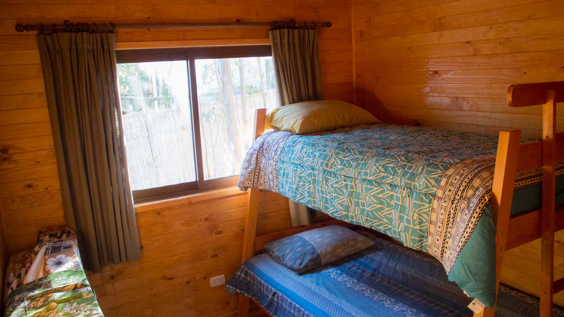El dormitorio de camas individuales de la casa familiar — Parcela 1, Parcela Los Litres