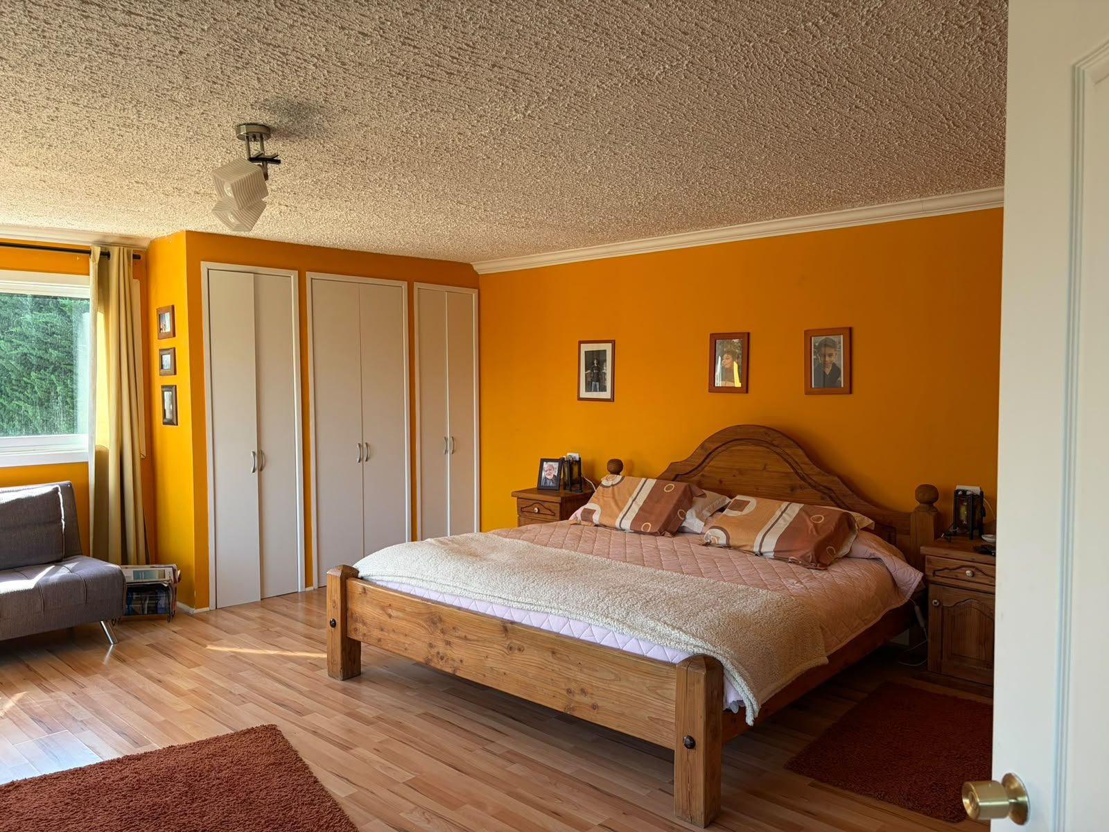 El dormitorio principal con closet — Parcela 1, Parcela familiar con piscina